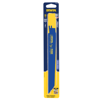 [10506428] IRWIN Reciprozaagblad 200mm 10TPI voor Metaal en Hout