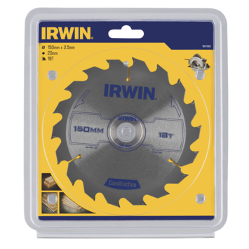 [1897089] IRWIN Cirkelzaagblad Ø150mm met asgat 20mm