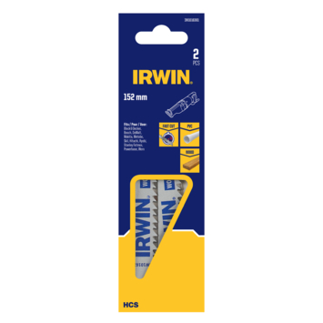 [IW1016301] IRWIN Reciprozaagblad 152mm voor Hout en PVC tot 100mm