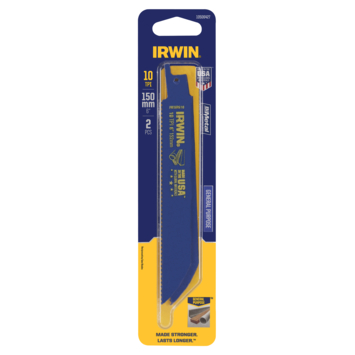 [10506427] IRWIN Reciprozaagblad 150 mm 10TPI voor Metaal en Hout