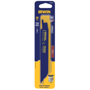 [10506425] IRWIN Reciprozaagblad 150 mm 24TPI voor Metaal
