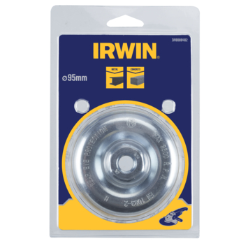 [IW8088402] IRWIN Komstaaldraadborstel voor Haakse Slijper Ø100mm