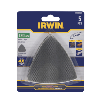 [IW8083427] IRWIN Schuurgaas Delta 93x93mm zelfhechtend K120