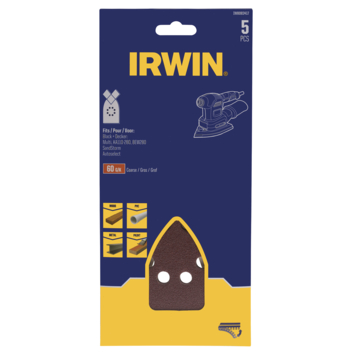 [IW8083417] IRWIN Schuurvel voor B+D Multischuurmachine Zelfklevend K60