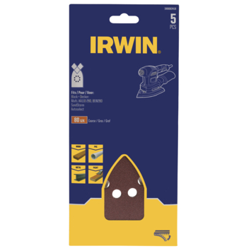 [IW8083418] IRWIN Schuurvel voor B+D Multischuurmachine Zelfklevend K80