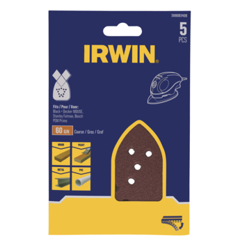 [IW8083408] IRWIN Schuurstroken Handpalm 130x90mm Standaard K60
