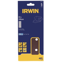 [IW8083724] IRWIN Schuurvel 190x93 mm K240 Zelfklevend met Perforatie voor B+D 5 PCS