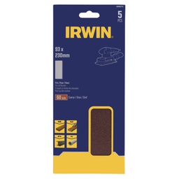 [IW8083701] IRWIN Schuurvel 230x93mm K60 voor Klembevestiging en Alle Merken 5PCS