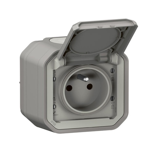 [0038 69731L] Legrand Plexo Stopcontact 2P+Aarding IP55