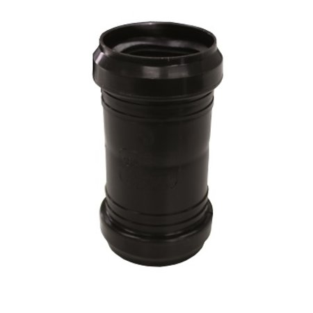 [3203.2050] Sanitaire Mof met Stootrand PP Ø50mm Zwart