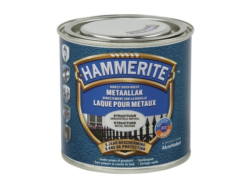 HAMMERITE METAALVERF STRUCTUUR GEBORSTELD METAAL 250ml