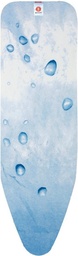 [318160] Brabantia Strijkplankhoes B Katoen Ice Water 124x38 cm