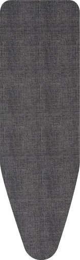 [130885] Brabantia Strijkplankhoes Complete Set B Katoen Denim Black 124x38 cm