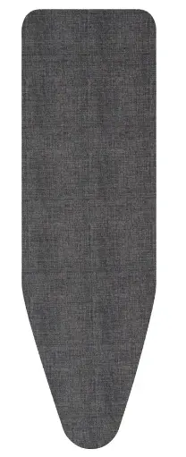 [132681] Brabantia Strijkplankhoes C Katoen Denim Black 124x45 cm
