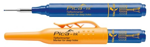 [PIC15041] Pica Markeerstift Voor Diepe Gaten Blauw