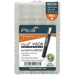 Pica VISOR Permanent Wit Refill