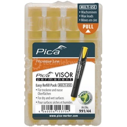 Pica VISOR Permanent Geel Refill