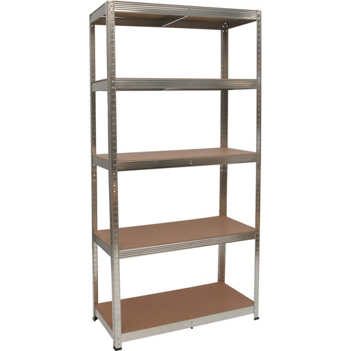 [M1809040.5] Rek Heavy Duty 180x90x40 5 Legborden 175Kg