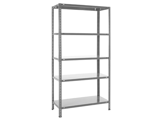 [M141G] METALEN REK 180X90X40 5B grijs