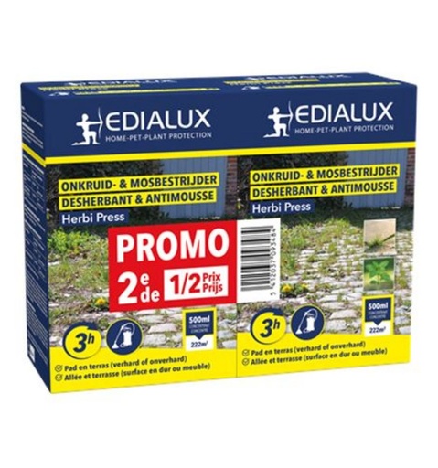 [1505009000] Edialux Herbi Press 500ml+500ml