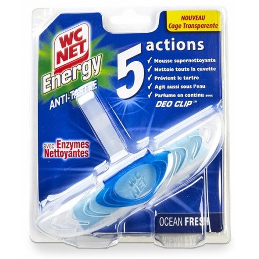 [A11854] WC Net Energy Toiletblokje Ocean Fresh 38g