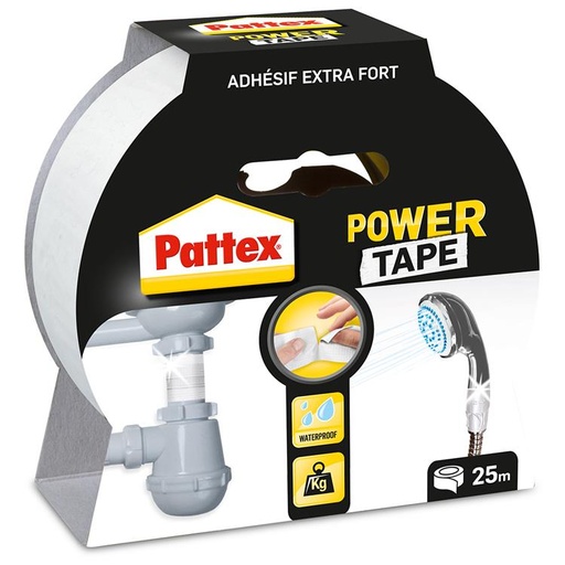 [1669269] Pattex Power Tape Wit 25m