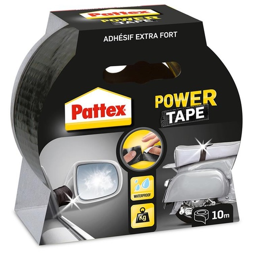 [1669219] Pattex Power Tape Zwart 10m