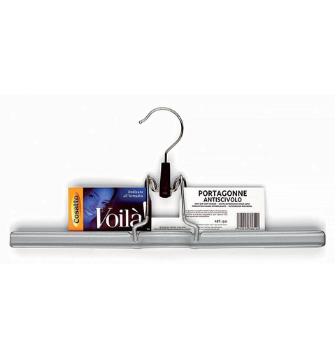 [1053A132] Voila Kleerhanger Argento voor Rokken Antislip