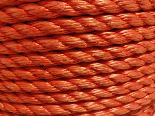 [PPOR14-50REK] Koord Polypropyleen Oranje 14mm   50m