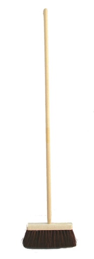 [900010m2] Straatborstel 31 cm met tuticorinvezels met steel 1,50 m