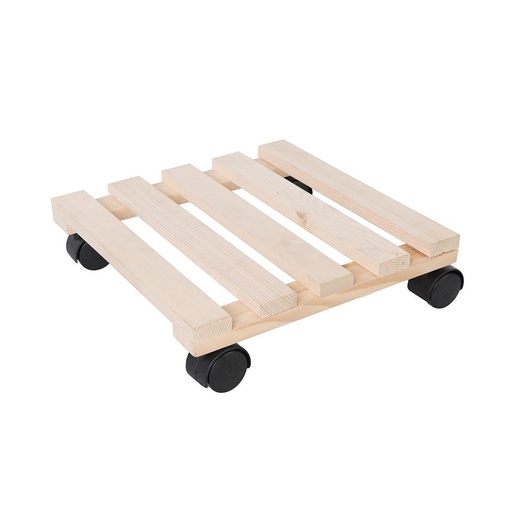 Plantenroller Vierkant Beuk 29cm