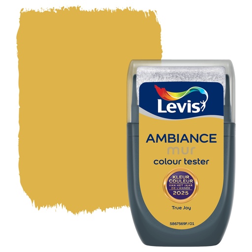 [LV5867569] Levis Ambiance Tester Muurverf Extra mat 30ml True Joy Coty 
