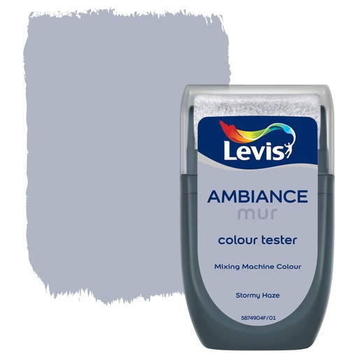 [LV5874904] Levis Ambiance Tester Muurverf Extra mat 30ml Living Liliac