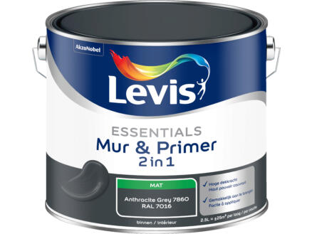 [LV5881233] Levis Essentials Lak&Primer 750ml Anthracite Grey