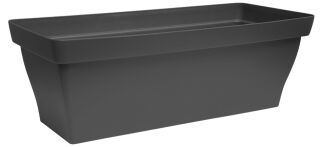 [22047VKA] Poetic Romeo Set 2 Bloembakken 49X21X20.5Cm Met Beugel KAKI