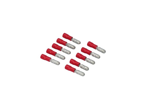 [1624007] Carpoint Rondstekker 547 Rood Ø 4.0mm 10 Stuks