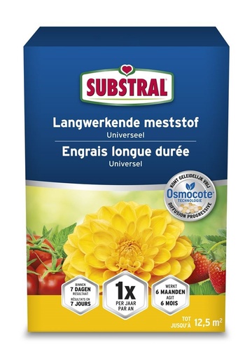 [SOUM075] Substral Osmocote Langwerkende Meststof Universeel 750gr