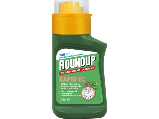 [RURAC025] Roundup Onkruidbestrijder Rapid EC 250ml