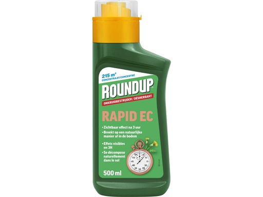 [RURAC050] Roundup Onkruidbestrijder Rapid EC 500ml
