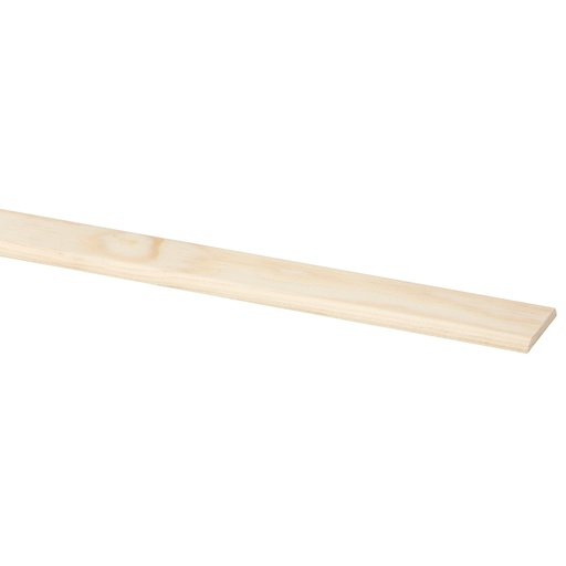 [10866-270] Afdeklijst Grenen 5x37mm 270cm 