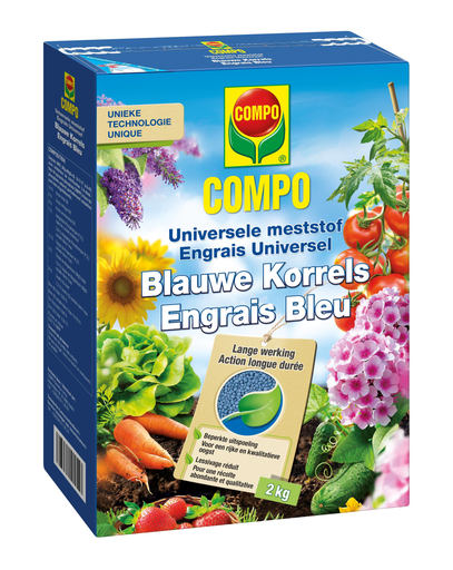 [1318202017] Compo Blauwe Korrels 2Kg