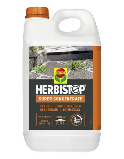 [2268802017] Compo Herbistop Super Paden & Terrassen 2,5l (200m²)