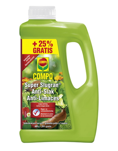 [2038012017] Compo Super Slugran Slakkenkorrels 400gr+ 25% gratis