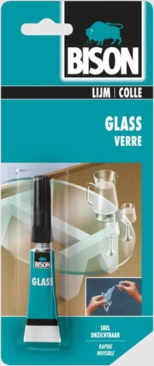 [7004060] Bison Glass Glaslijm - 3gr