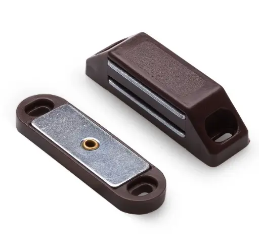 [B-0275-6-10] Magnetische Sluitingen 6kg Bruin 10st