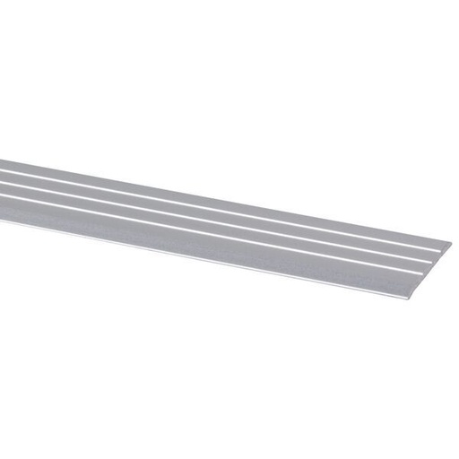 [123122117] Overgangsprofiel Gelijkvloers Zilver Zelfklevend 25mm 95cm 