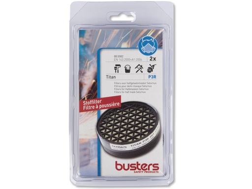 [1031296] Busters Titan filter P3R 2 stuks