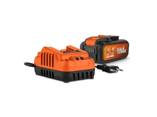 [POWDP90640] Powerplus Dual Power POWDP90640 Acculader 20V/2x20 V + accu 40V Li-Ion 2,5Ah