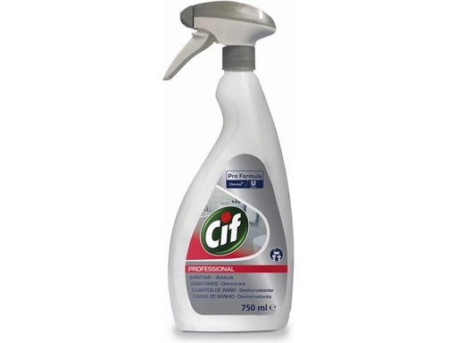 [A13051] Cif Spray Sanitair Anti-Kalk Professional 750ml