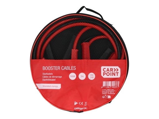 [0177814] Carpoint Startkabel 500A Geïsoleerde Klemmen
